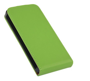 Кожен калъф FLIP FLEXI за HTC Desire 610 зелен